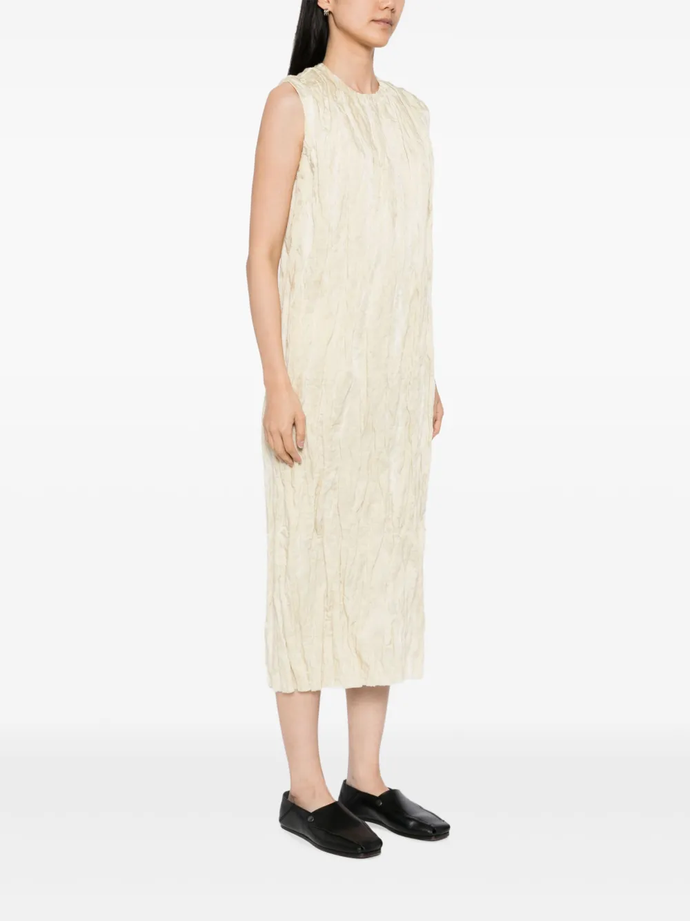Uma Wang Jurk van katoenblend Wit
