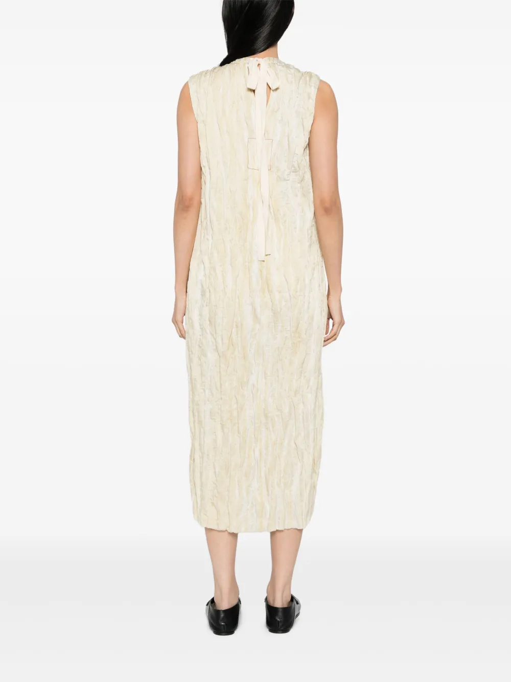 Uma Wang Jurk van katoenblend Wit