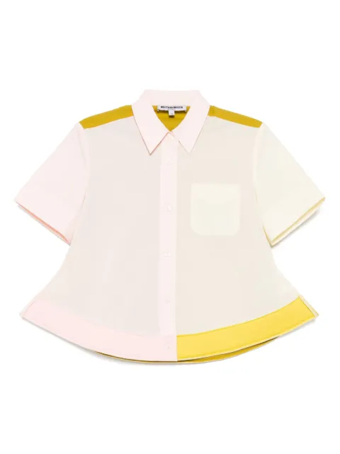 Melitta Baumeister chemise à design colour block
