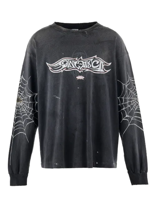 SAINT MXXXXXX pull en coton - Noir - SAINT MXXXXXX - Modalova