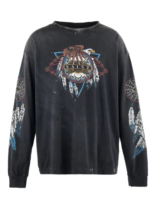 SAINT MXXXXXX pull en coton - Noir - SAINT MXXXXXX - Modalova
