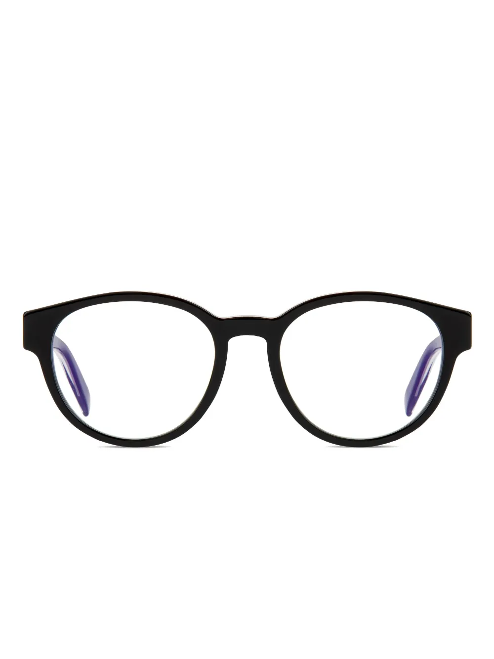 Bvlgari round-frame glasses | Black | Image 1