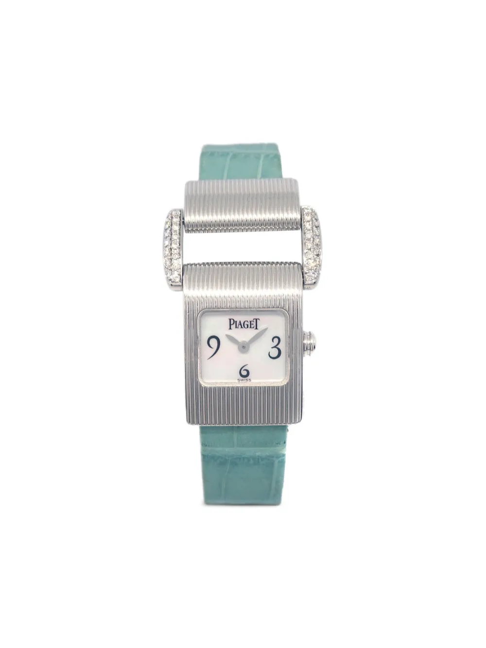 Piaget 1990-2000s プレオウンド ミス プロトコール 25mm - ホワイト Piaget 1990-2000s プレオウンド ミス プロトコール 25mm - ホワイト