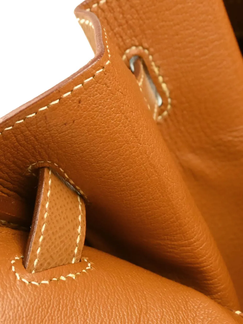 Pre-owned Hermes 2001 Birkin 40 Handbag In Brown