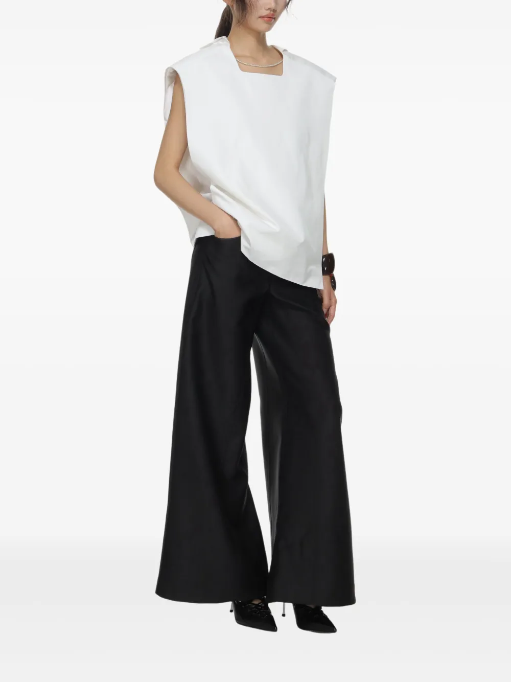 CARVEN COTTON TOP