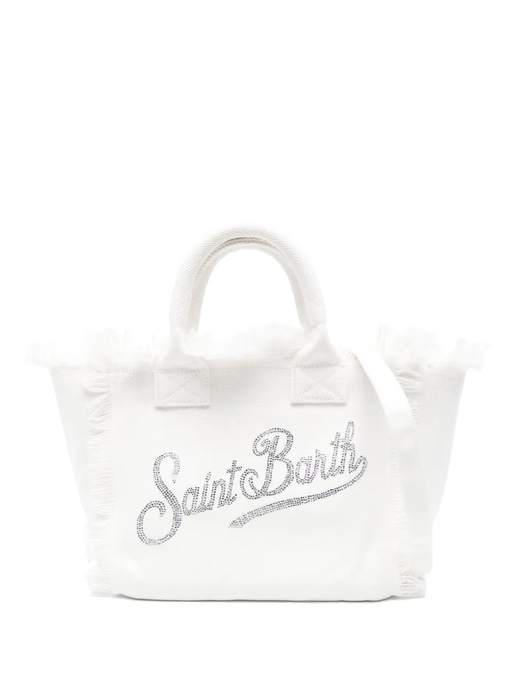 MC2 Saint Barth Kids Colette ハンドバッグ - ホワイト MC2 Saint Barth Kids Colette ハンドバッグ - ホワイト