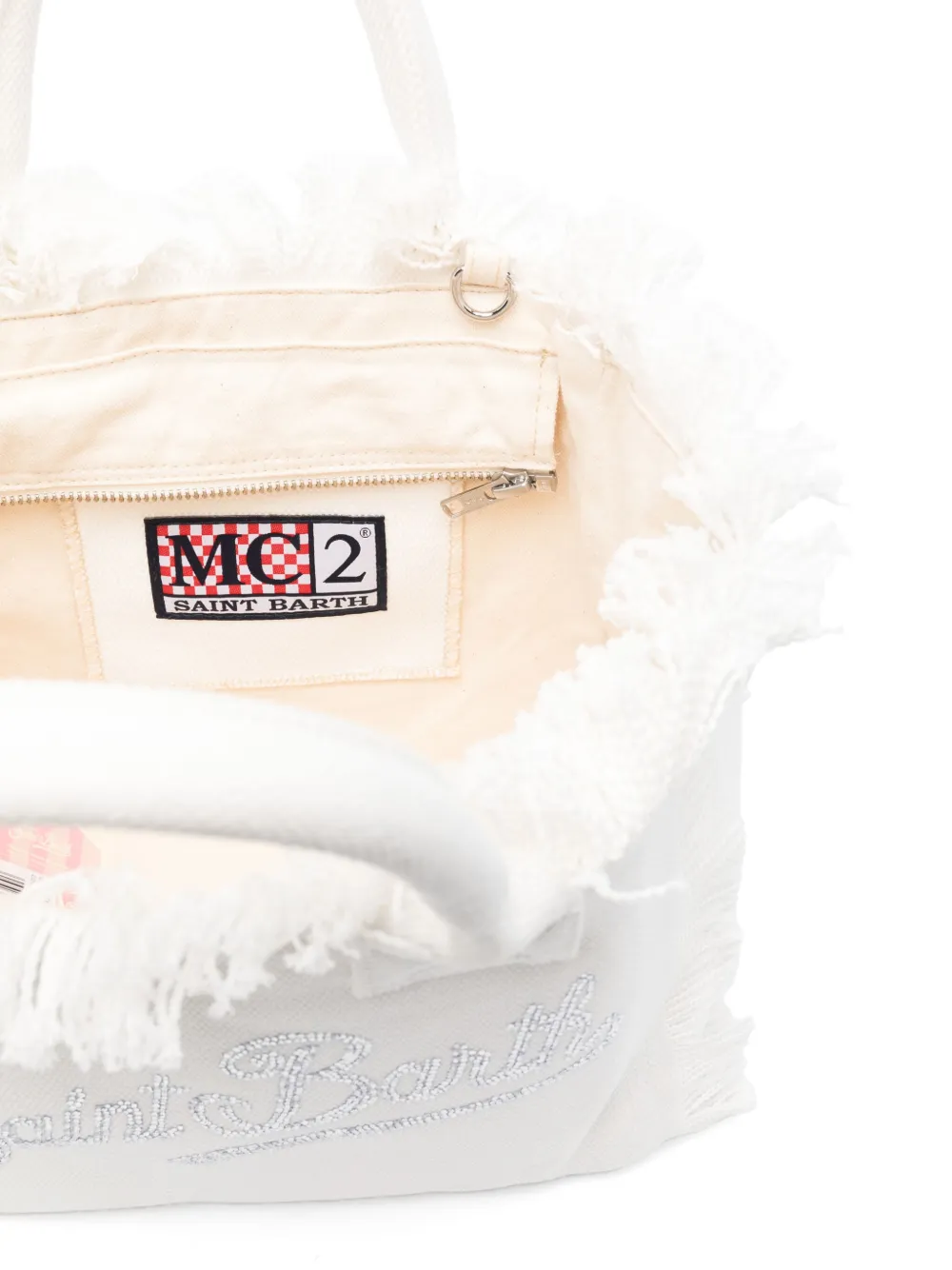 MC2 Saint Barth Kids Colette shopper Wit