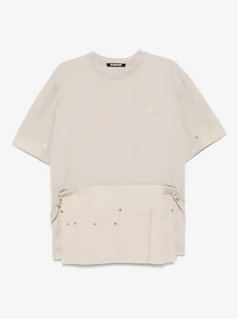 Spoonyard detachable layered T-shirt