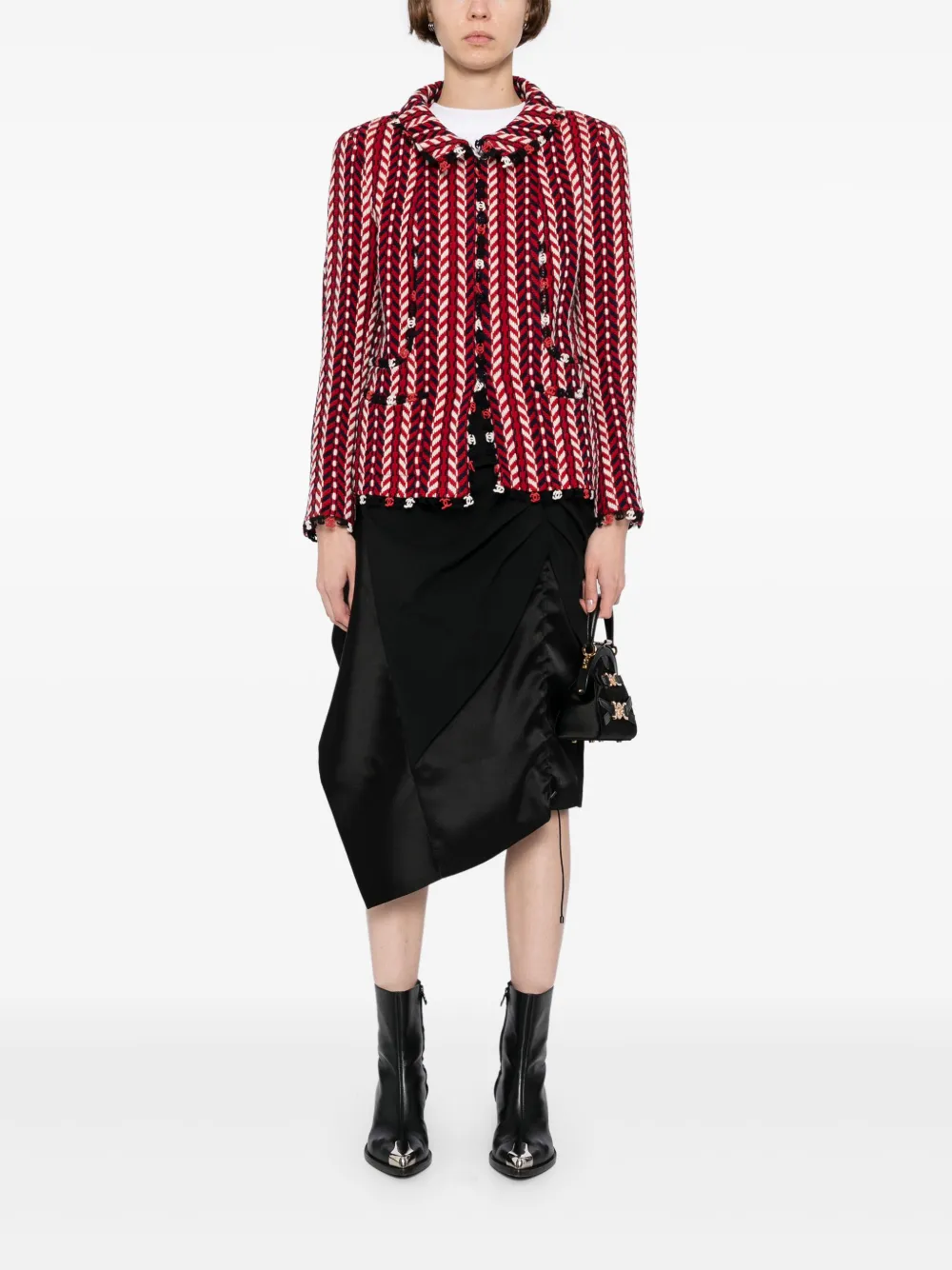 CHANEL Pre-Owned 2004 button-up jacket | Image 2