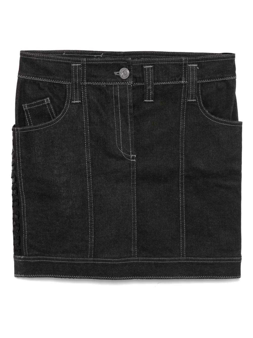 Christian Dior Pre-Owned 2006 デニムスカート - ブラック Christian Dior Pre-Owned 2006 デニムスカート - ブラック