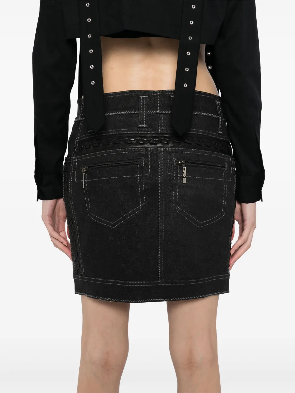 Christian Dior Pre-Owned Gonna denim 2006 | Image 5