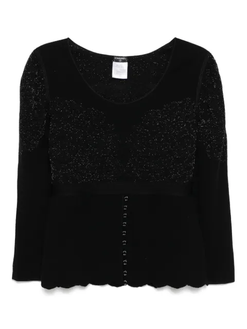 CHANEL Pre-Owned 2006 Bluse mit langen Ärmeln