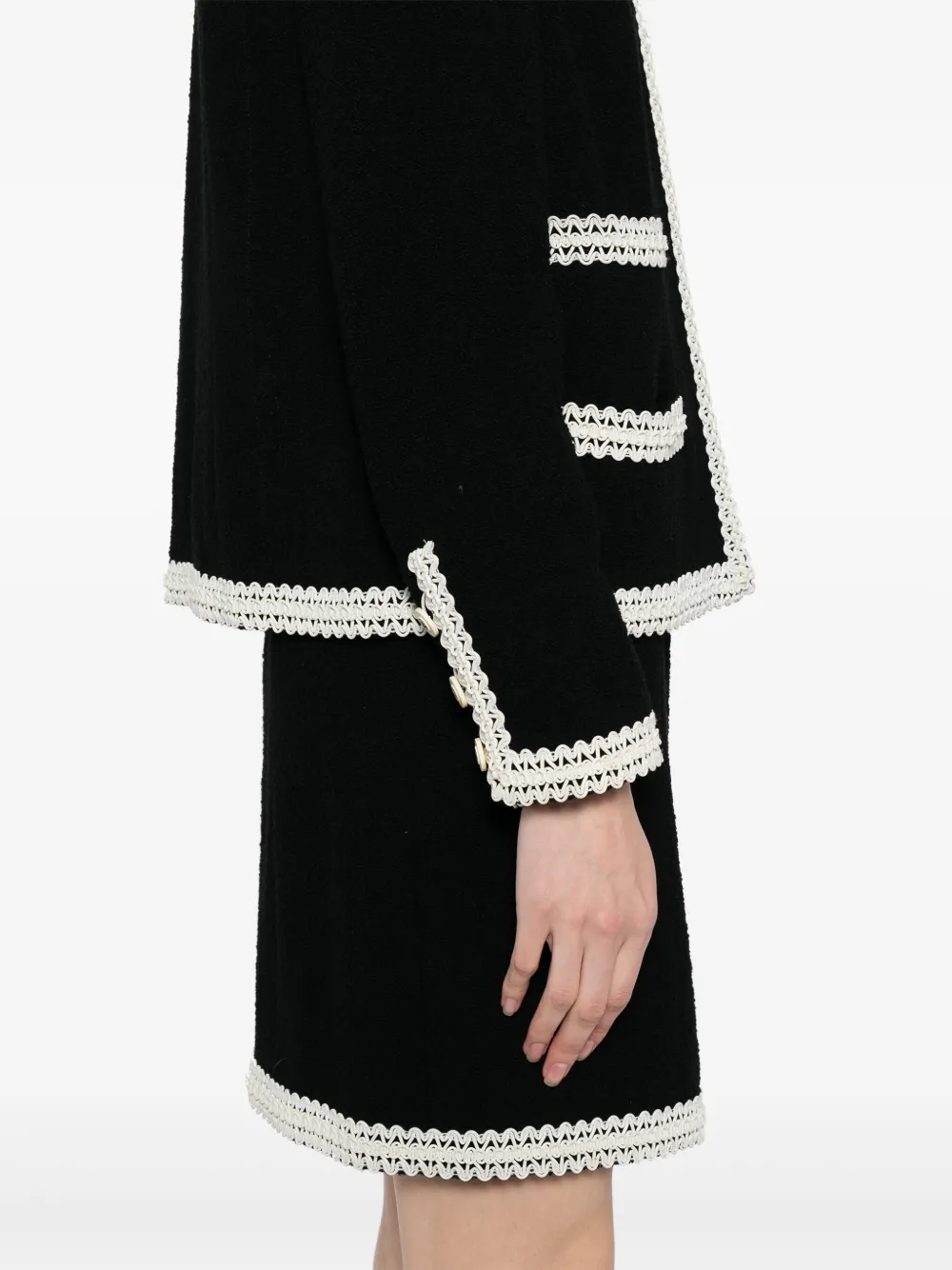CHANEL Pre-Owned 1994 スカートスーツ | ブラック | FARFETCH JP
