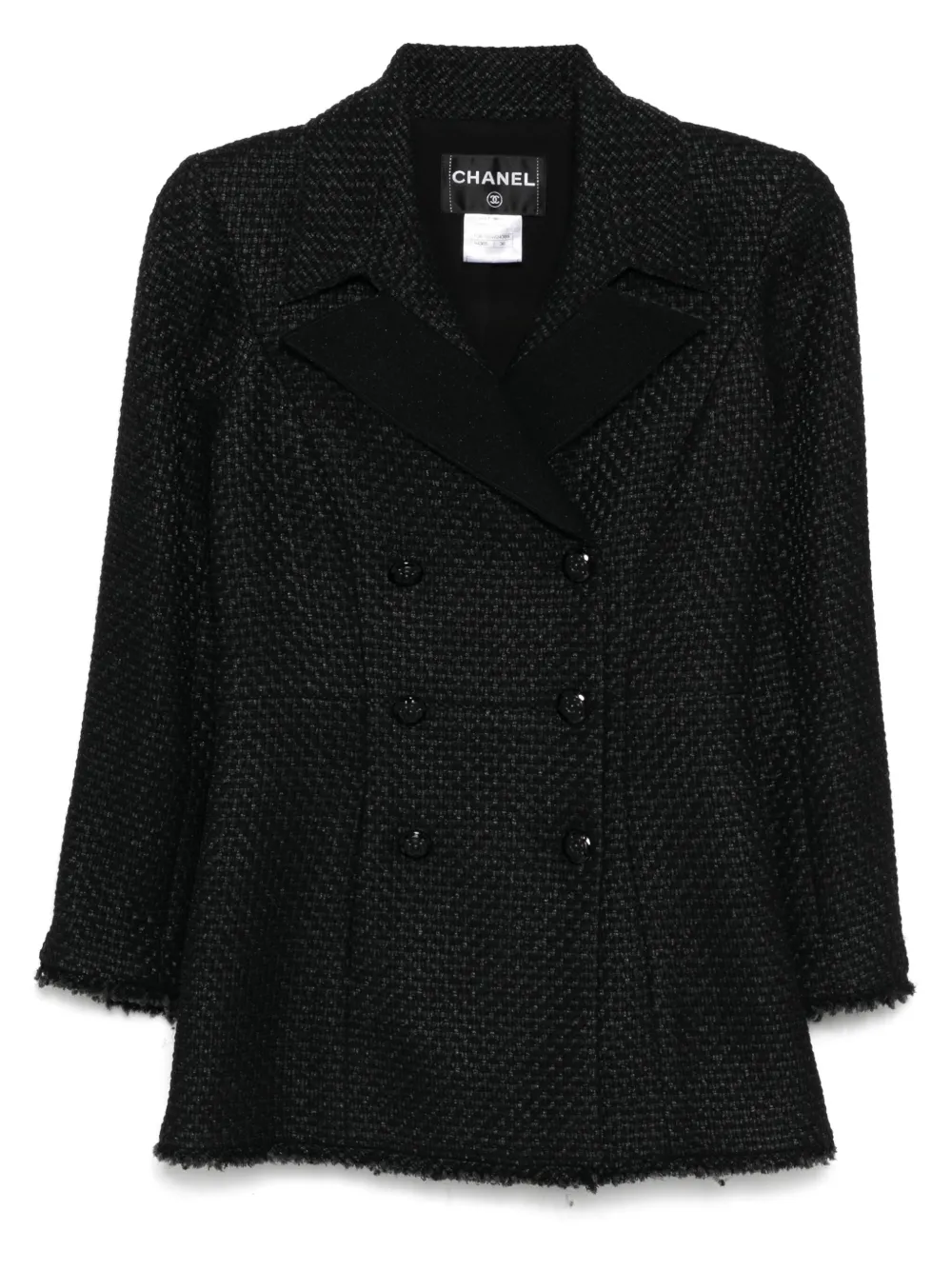 CHANEL Pre-Owned chamarra con doble botonadura 2009 | negro | Image 1