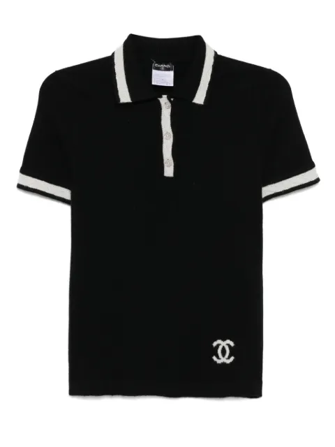 CHANEL Pre-Owned 2004 short-sleeved knitted top
