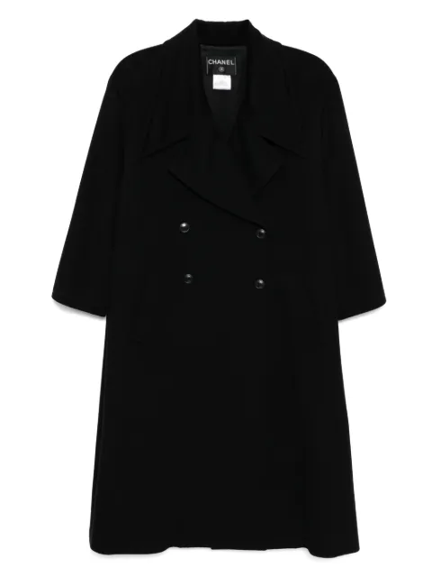 CHANEL Pre-Owned 1998 더블 브레스티드 코트