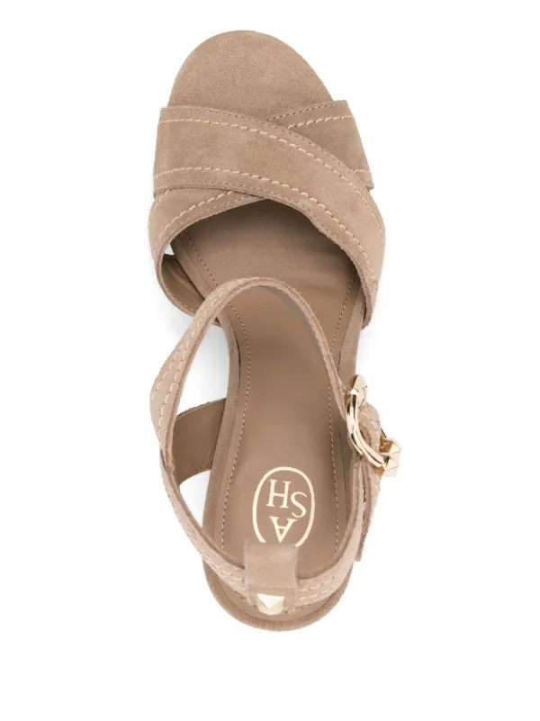 サンダル・ミュール Ash MELANY PUMP SANDALS Ash 100mm Melany Sandals | Brown | FARFETCH