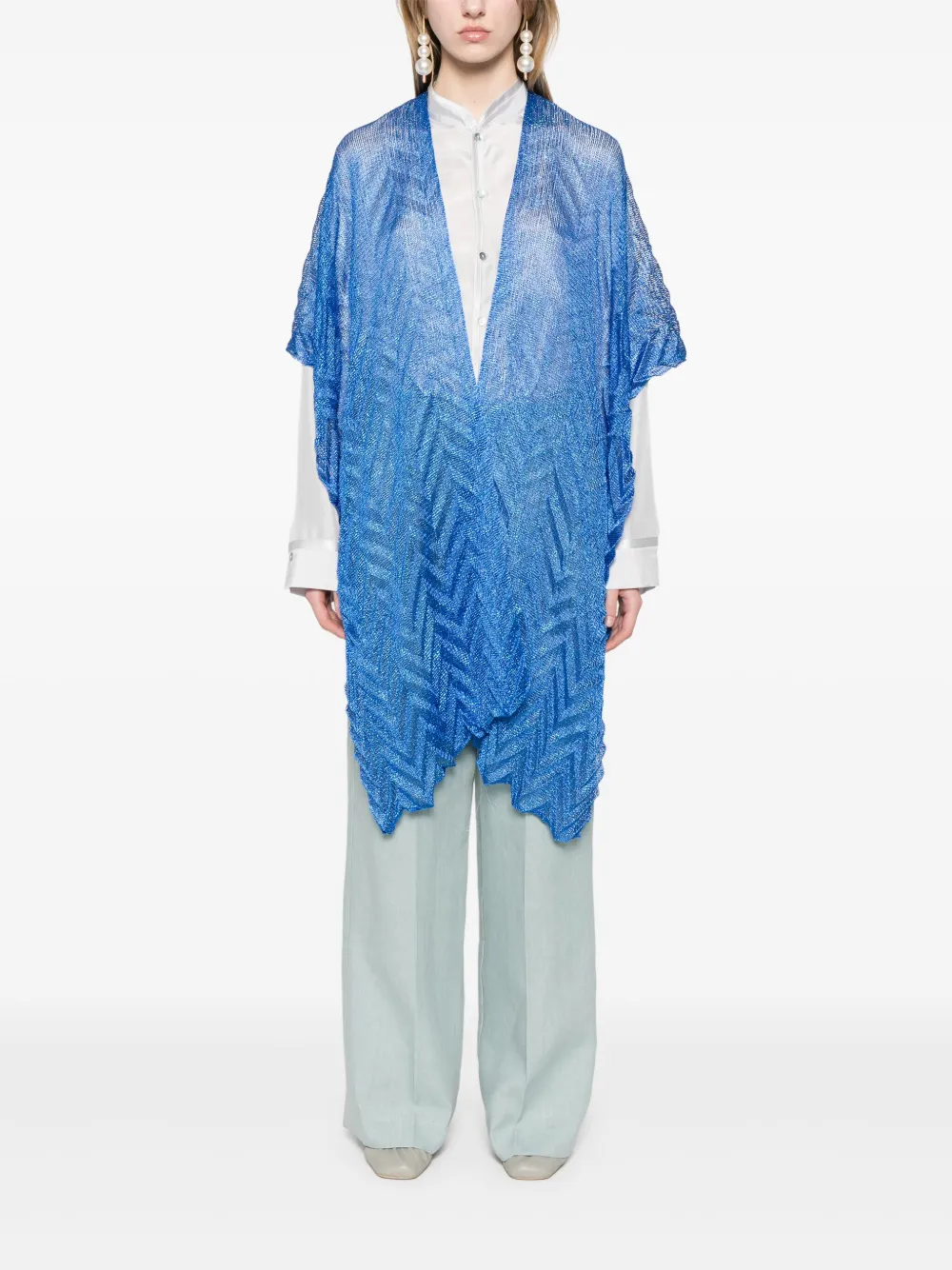 Missoni capa entretejida en zigzag | Capas y ponchos | Image 2