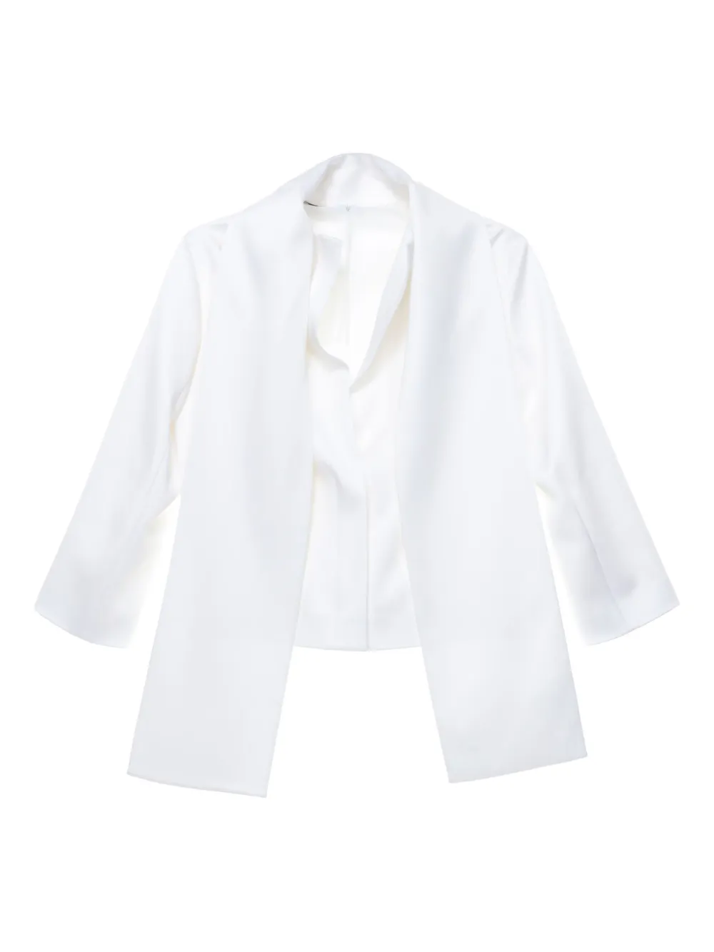 CARVEN SILK BLOUSE