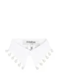 Kimhekim pearl drops collar - White