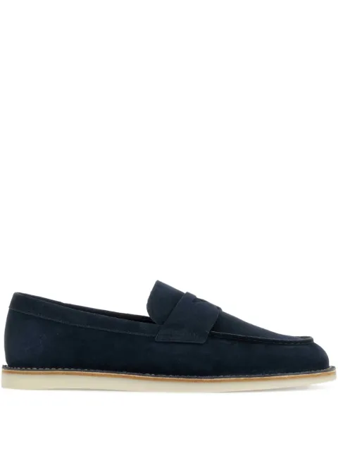 Prada suede loafers