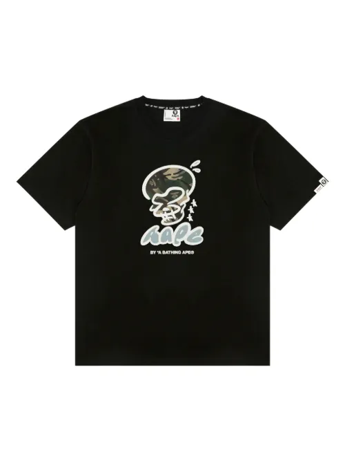 Logo-print T-Shirt - AAPE BY *A BATHING APE® - Modalova