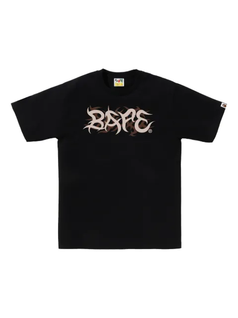 A BATHING APE® Camo logo-print T-shirt