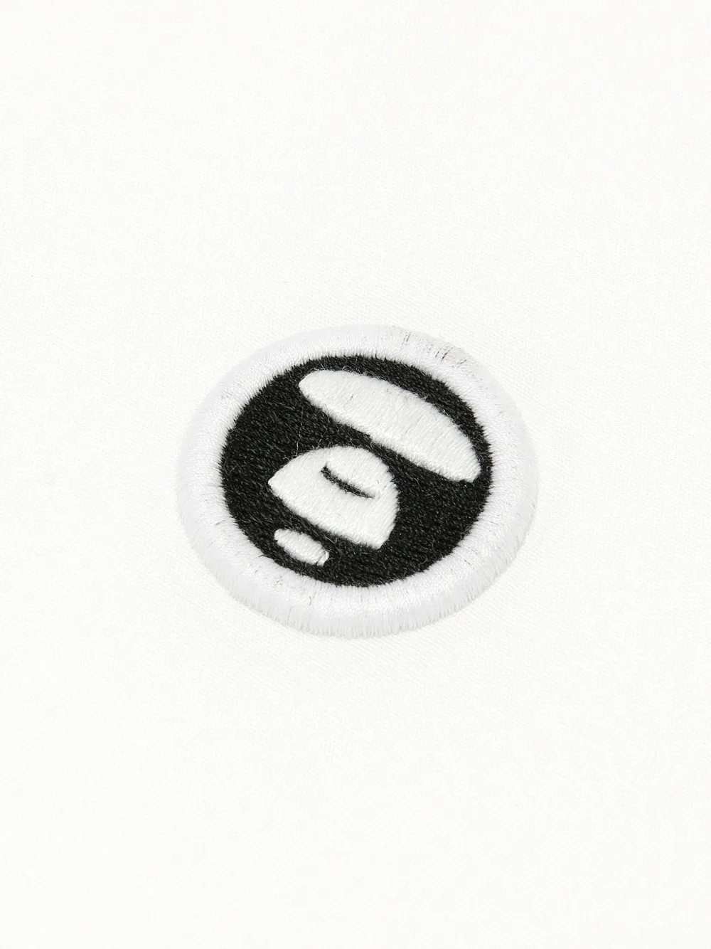 AAPE BY *A BATHING APE Overhemd met logopatch Wit