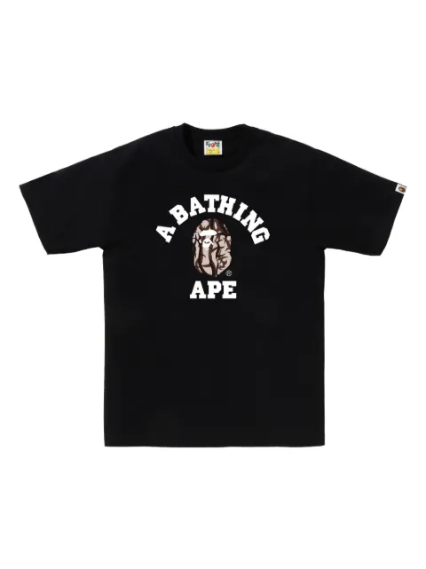 A BATHING APE® Camo College T-shirt