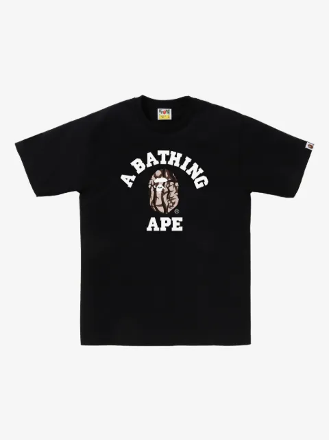 A BATHING APE® t-shirt Camo College