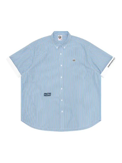 AAPE BY *A BATHING APE® striped shirt