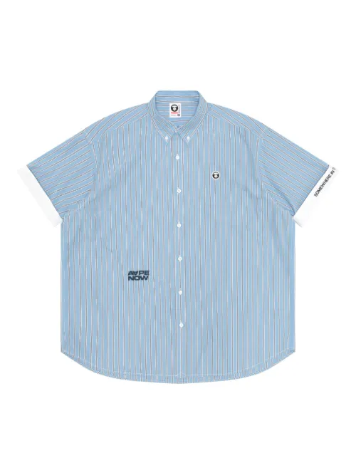Chemise à rayures - AAPE BY *A BATHING APE® - Modalova