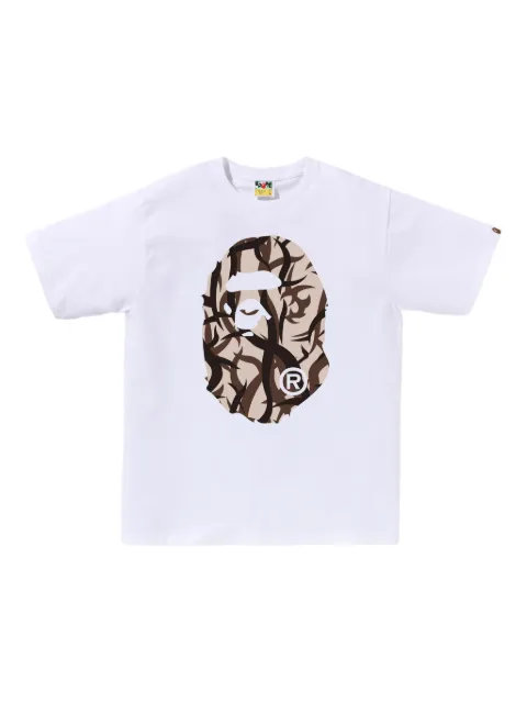 A BATHING APE® playera Camo Big Head
