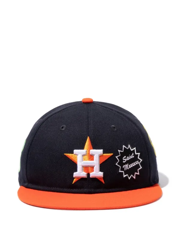 SAINT MXXXXXX x MLB Astros キャップ | ブルー | FARFETCH JP