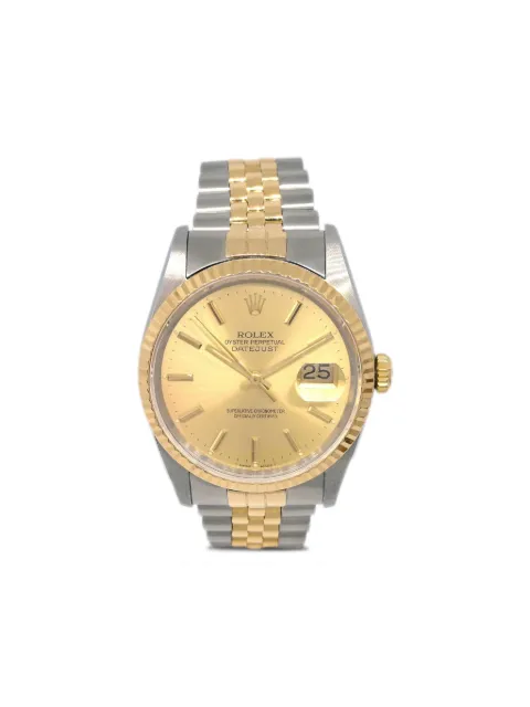 Rolex montre Datejust 34 mm pre-owned (1989)