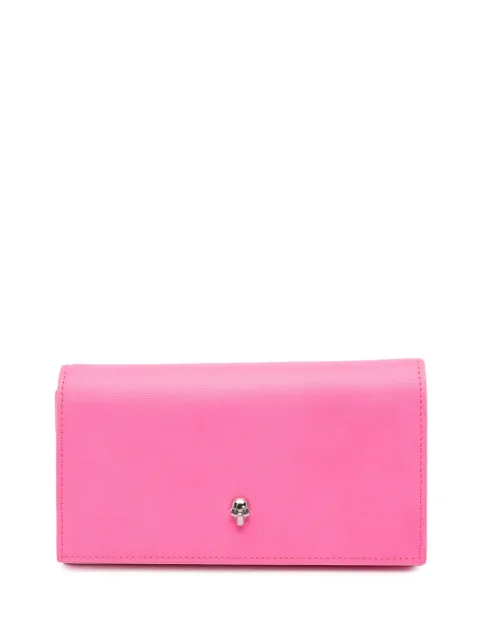 Alexander McQueen Pre-Owned 2010-2024 Calfskin Skull Flap clutch bag