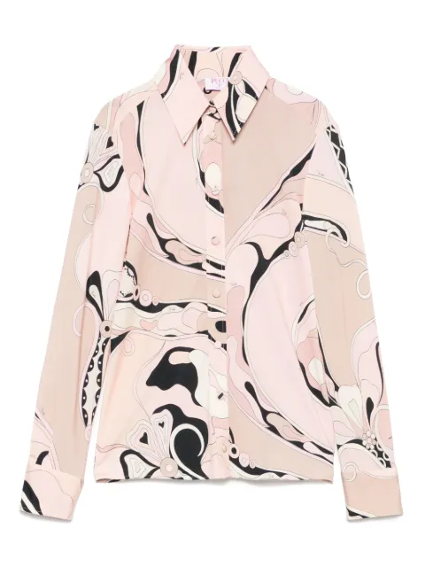 PUCCI camisa con estampado Orchidee