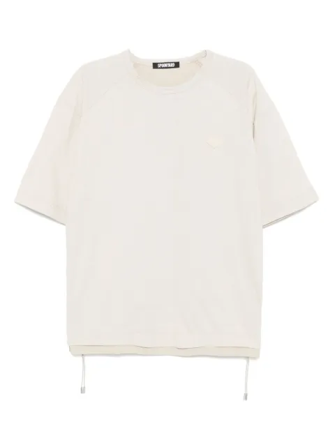 Spoonyard side lace-up T-shirt
