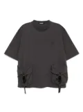 Spoonyard big military pockets T-shirt - Grey