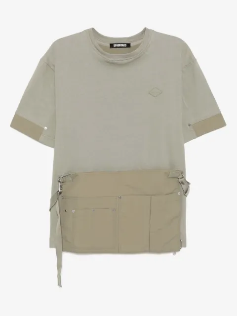 Spoonyard detachable layered T-shirt