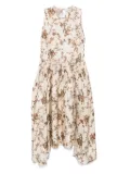 Uma Wang Avery midi dress - White