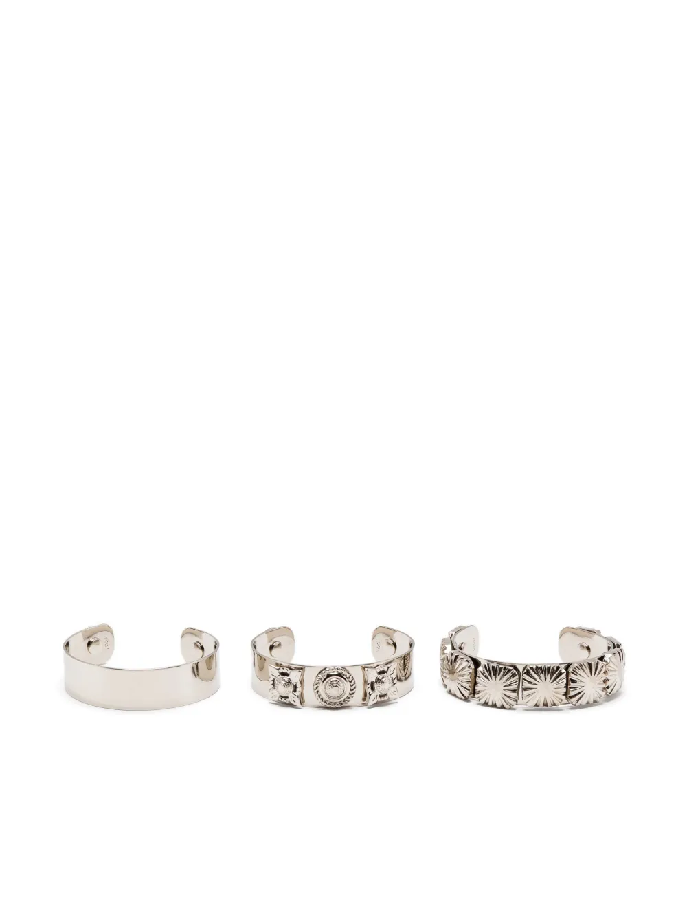 stud bracelets (set of three)