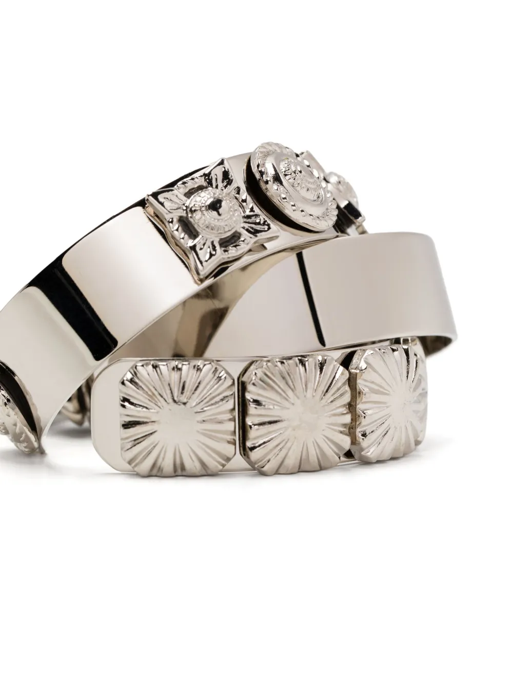 Toga Drie armbanden met studs - Zilver