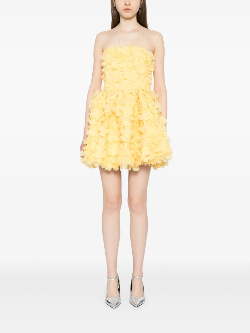 SELEZZA Romy mini-jurk - Geel