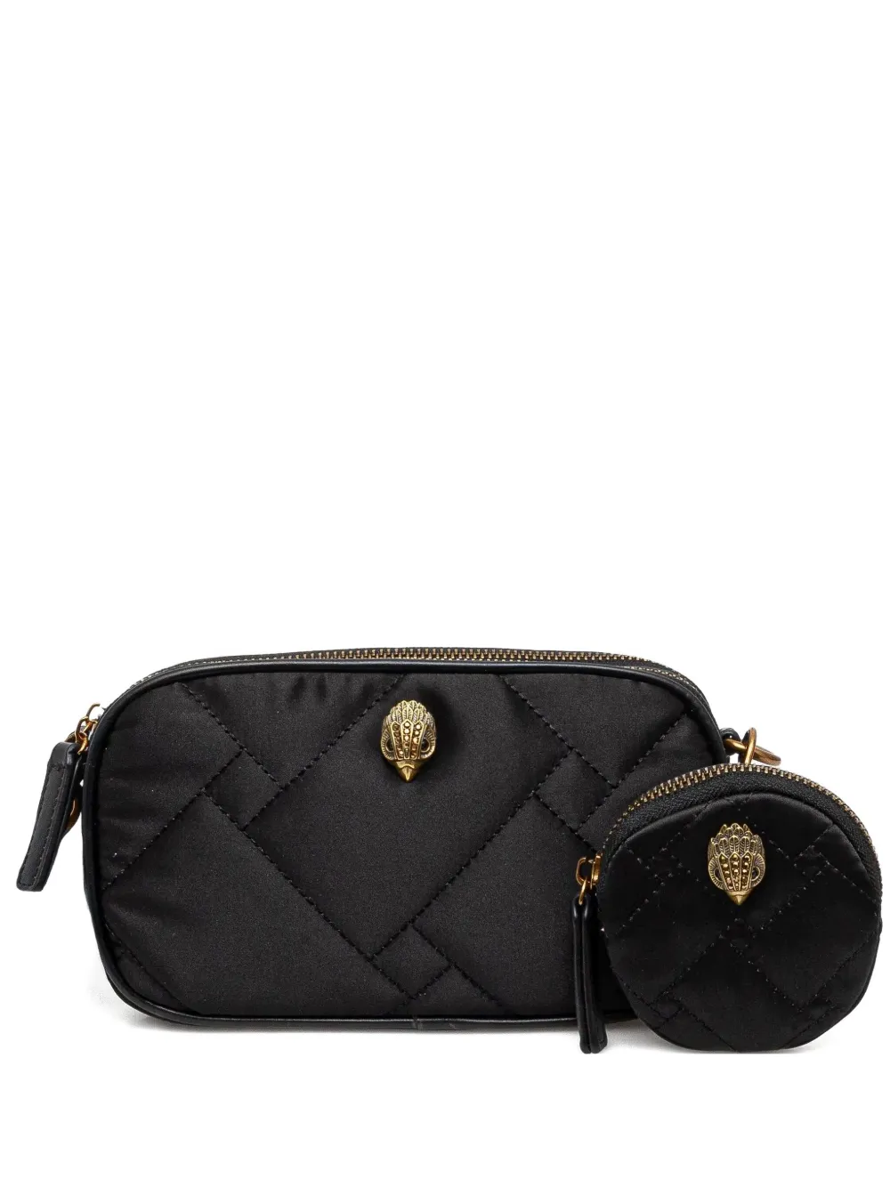 Kurt Geiger London キルティング ショルダーバッグ - ブラック Kurt Geiger London キルティング ショルダーバッグ - ブラック