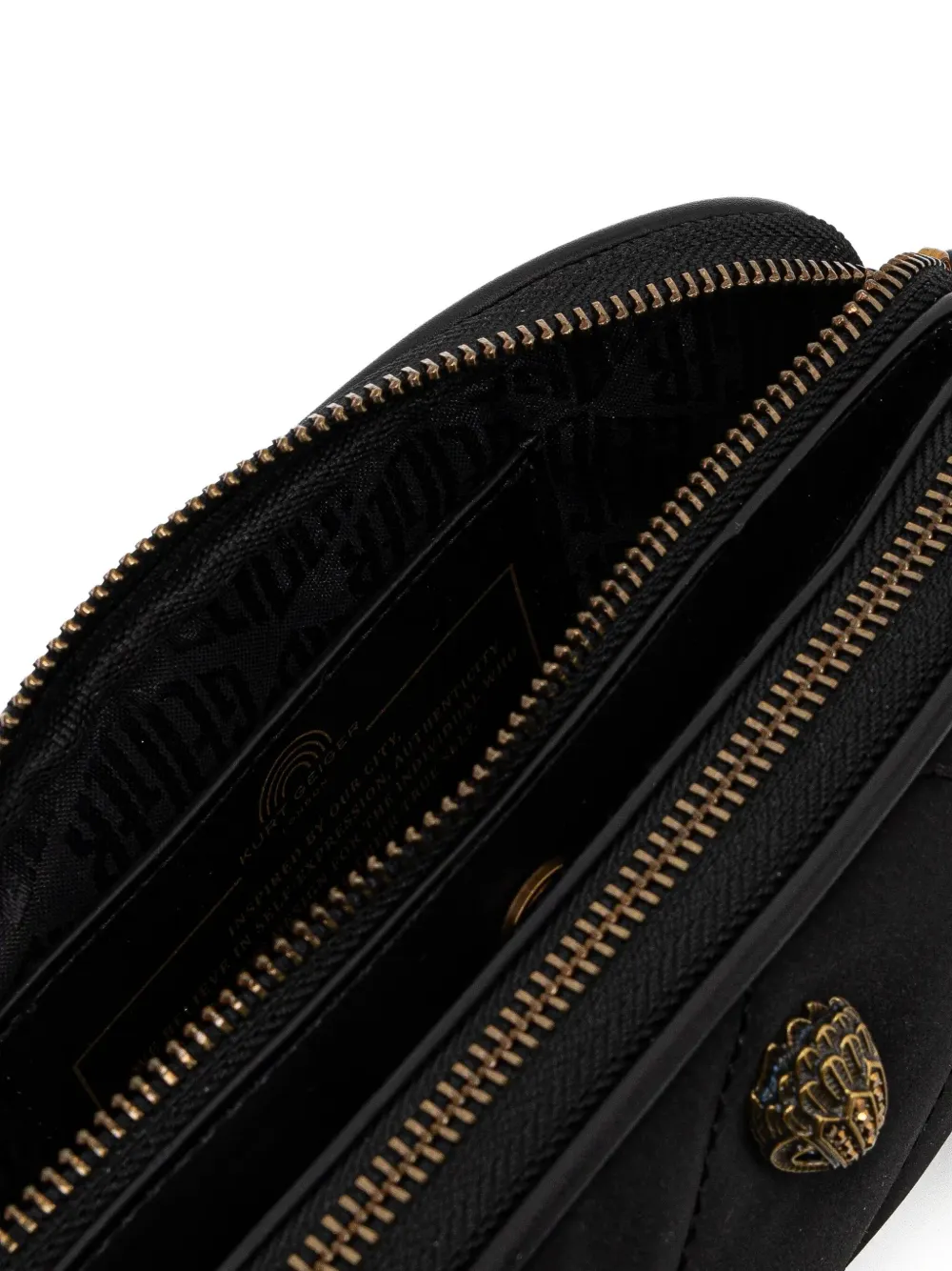 Kurt Geiger Kensington Quilted Crossbody Bag In Black
