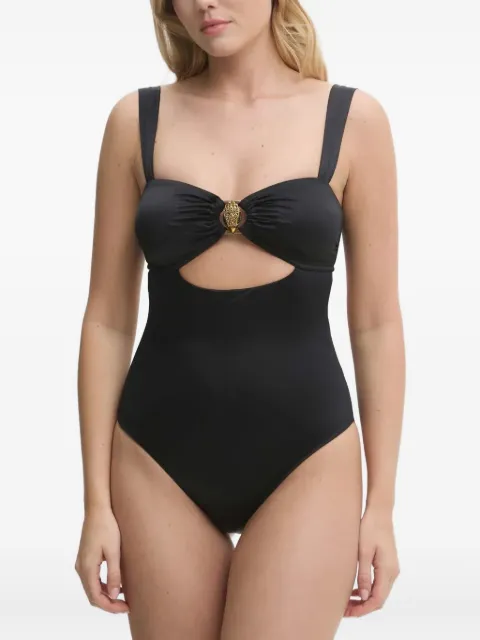 Kurt Geiger London Chelsea cut-out embellished swimsuit