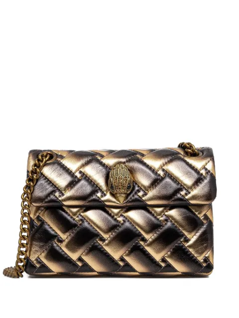 Kurt Geiger London Kensington woven metallic shoulder bag