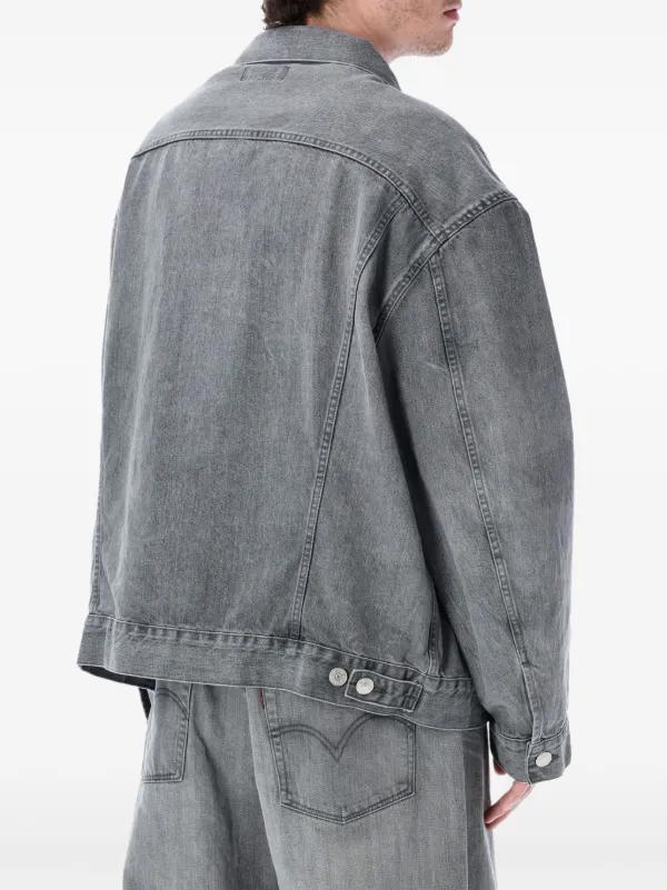 Junya Watanabe MAN デニムジャケット | グレー | FARFETCH JP