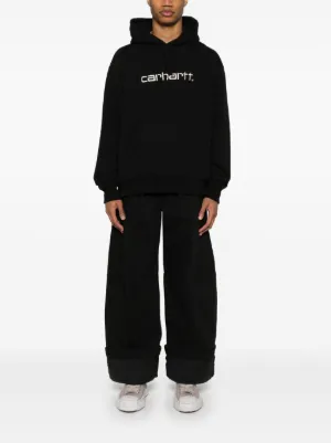 JUNYA WATANABE MAN パーカー 黒 2006524S0016 carhartt W-NAME 「BOB MARLEY」PRINT PARKER（パーカー
